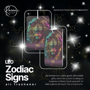 Leo Zodiac Signs Celestial Air Freshener