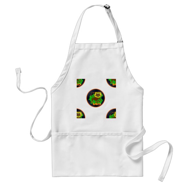 leo zodiac standard apron (Front)