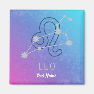 Leo Zodiac Star Sign Horoscope Constellation Magnet