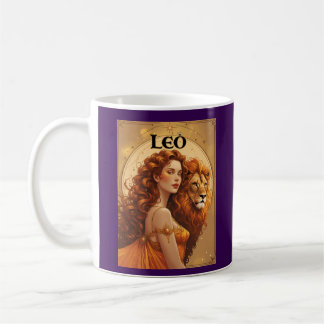 Leo Zodiac Sun Sign Astrology Coffee Mug