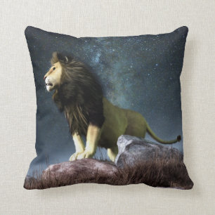 Leo Zodiac Symbol Cushion