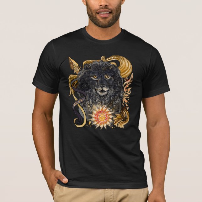 Leo Zodiac T-Shirt (Front)