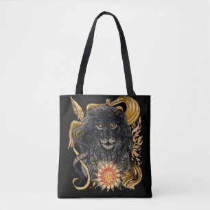 Leo Zodiac Tote Bag