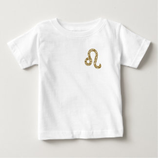 Leo Zodiac - Tribal Gold Baby T-Shirt