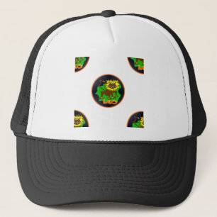 leo zodiac trucker hat