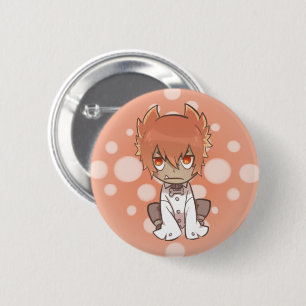 Leon 6 Cm Round Badge