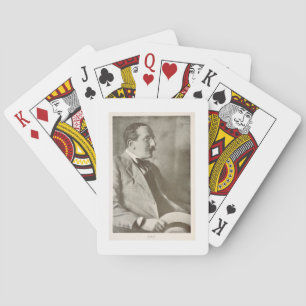 Leon Bakst (1866-1924), Russian painter, portrait Playing Cards