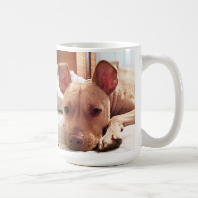 Leon Puppy  Coffee Mug (Right)