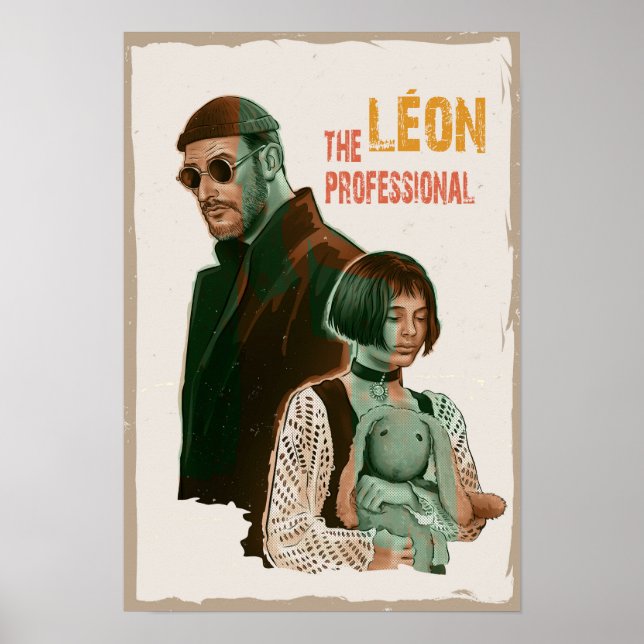 Léon: The Professional  Poster (Front)