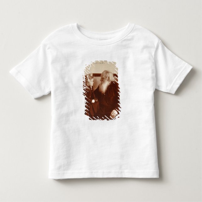 Leon Tolstoy with his granddaughter, Tatiana Toddler T-Shirt (Front)