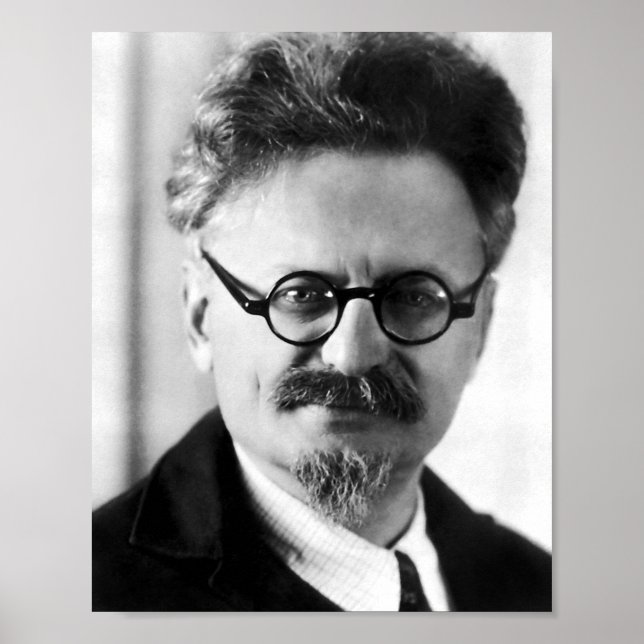 Leon Trotsky Portrait Poster (Front)