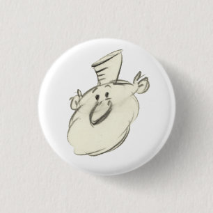Leonardo - button small