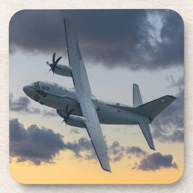 Leonardo C-27J Spartan Coaster (Front)