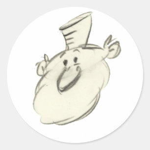 Leonardo Classic Round Sticker