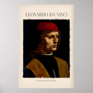 Leonardo da Vinci Art Print - Portrait of a