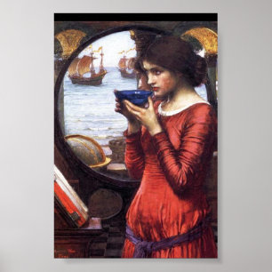 LEONARDO DA VINCI 'DESTINY' PRETTY WOMAN POSTER
