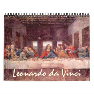 Leonardo da Vinci Fine Art and Sketches Calendar
