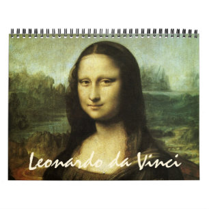 Leonardo da Vinci Fine Art Paintings and Sketches Calendar