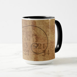 Leonardo da Vinci. Golden Ratio. The Golden Sectio Mug
