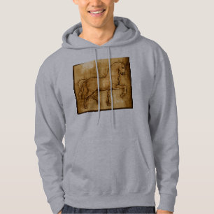 Leonardo Da Vinci Horse Art Hoodie