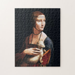 Leonardo Da Vinci Lady with an Ermine Puzzle