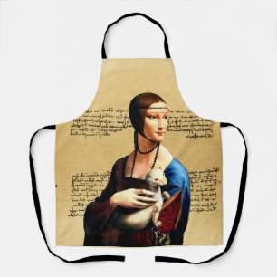 Leonardo da Vinci Lady with Ermine Apron