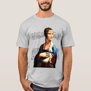 Leonardo da Vinci Lady with Ermine T-Shirt