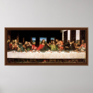 Leonardo da Vinci - Last Supper Renaissance Art Poster