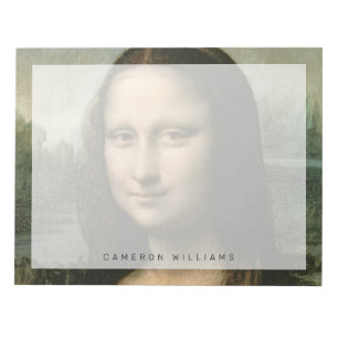 Leonardo da Vinci   Mona Lisa, c.1503-6 Notepad