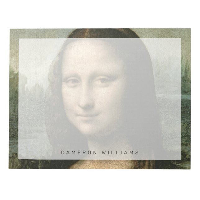 Leonardo da Vinci | Mona Lisa, c.1503-6 Notepad (Front)