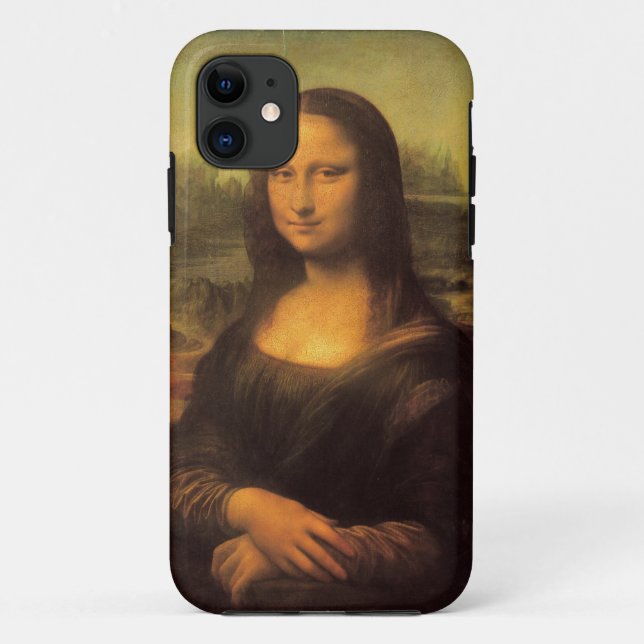 Leonardo Da Vinci' Mona Lisa Case-Mate iPhone Case (Back)