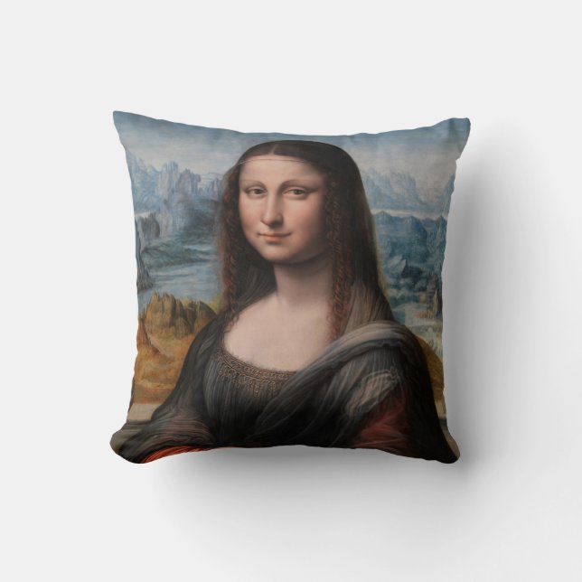 Leonardo da Vinci | Mona Lisa Cushion (Front)