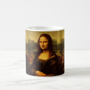 Leonardo Da Vinci Mona Lisa Fine Art Painting Magic Mug