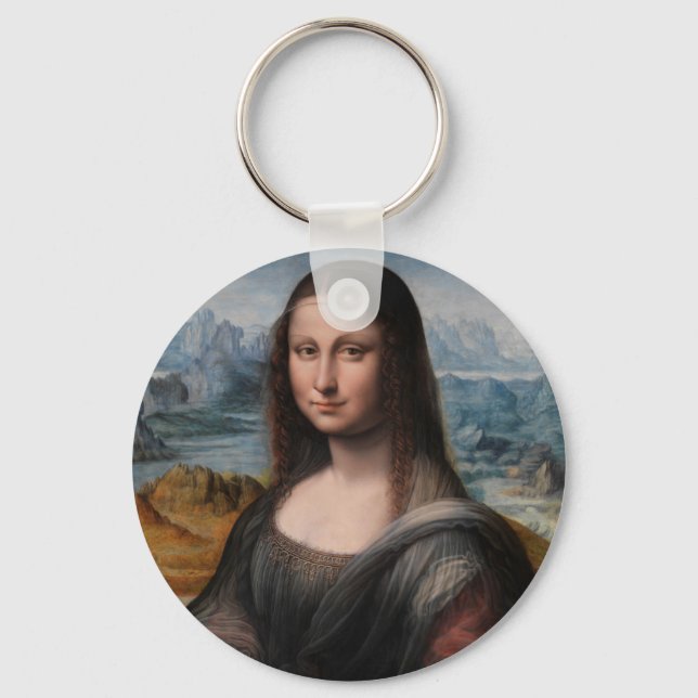 Leonardo da Vinci | Mona Lisa Key Ring (Front)