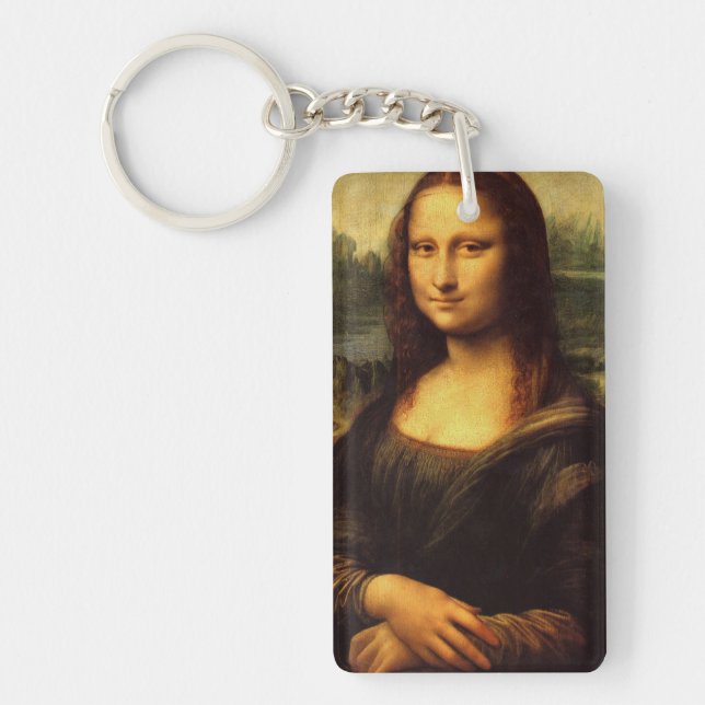 LEONARDO DA VINCI - Mona Lisa, La Gioconda 1503 Key Ring (Front)