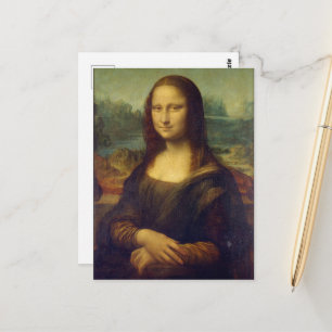 Leonardo Da Vinci, Mona Lisa, La Gioconda Postcard