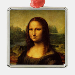Leonardo Da Vinci - Mona Lisa Metal Tree Decoration