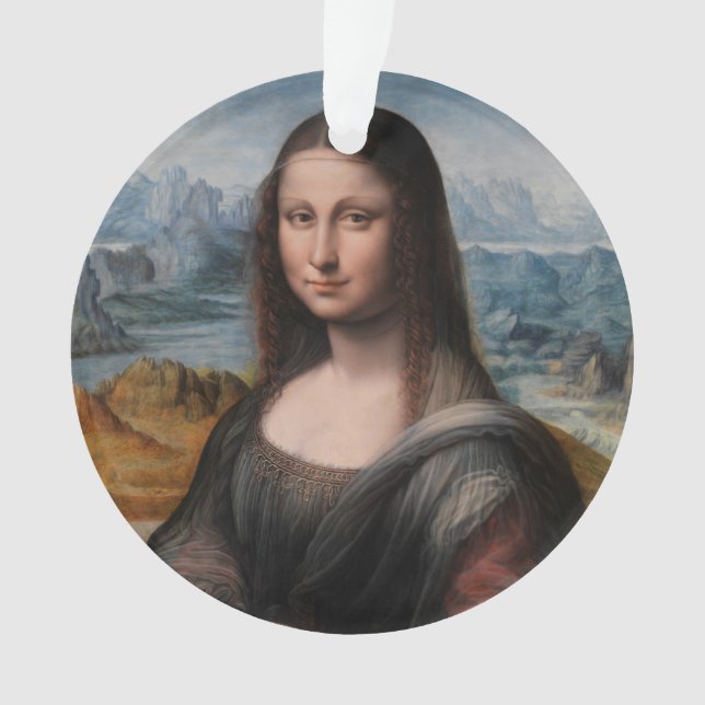 Leonardo da Vinci | Mona Lisa Ornament (Front)