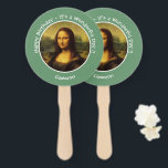 Leonardo da Vinci Mona Lisa Party Collection Hand Fan<br><div class="desc">All of our products are made with large scale images that have been carefully edited to provide the best resolution,  colour and detail possible.</div>