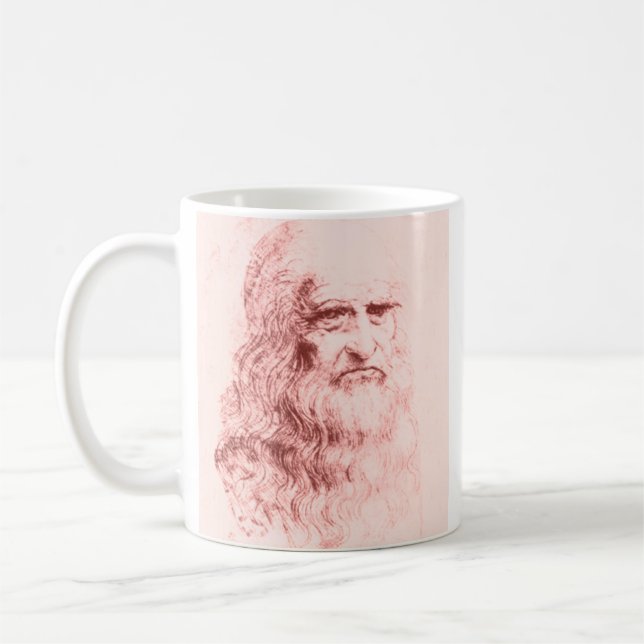 Leonardo da vinci Mug (Left)