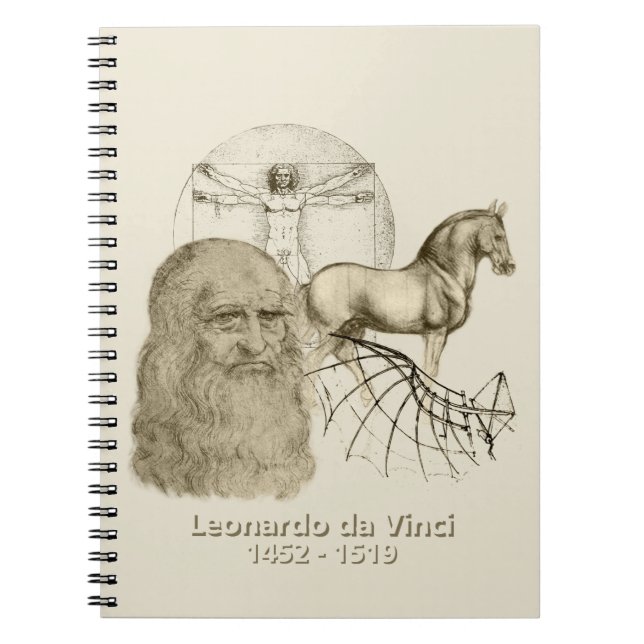 Leonardo da Vinci Notebook (Front)