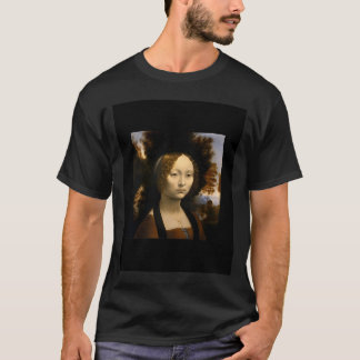 Leonardo Da Vinci Painting: Ginevra De' Benci, 147 T-Shirt