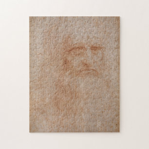 Leonardo Da Vinci, Presumed Self-Portrait Jigsaw Puzzle
