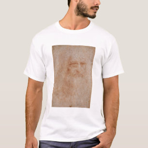 Leonardo Da Vinci, Presumed Self-Portrait T-Shirt