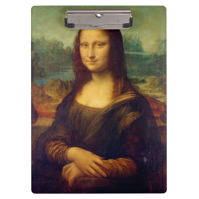 Leonardo da Vinci’s Mona Lisa Clipboard (Front)