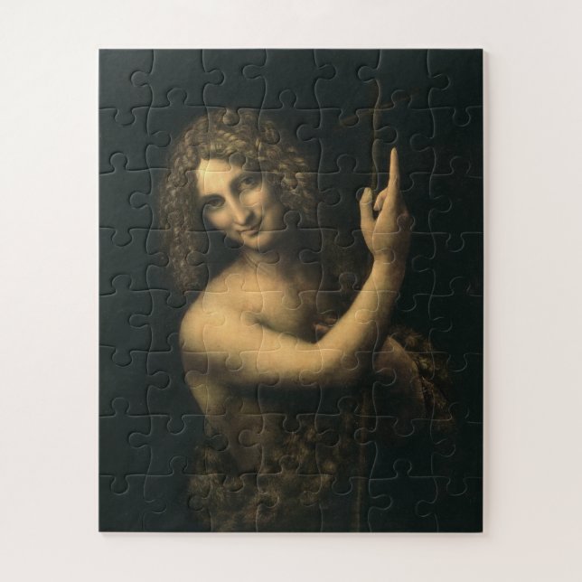 Leonardo Da Vinci - St. John The Baptist Jigsaw Puzzle (Vertical)