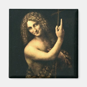 Leonardo Da Vinci - St. John The Baptist Magnet