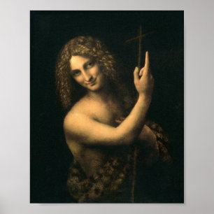 Leonardo Da Vinci - St. John The Baptist Poster