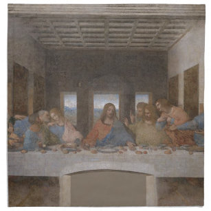 Leonardo da Vinci - The Last Supper painting Napkin