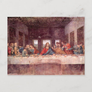 Leonardo da Vinci - The Last Supper Postcard